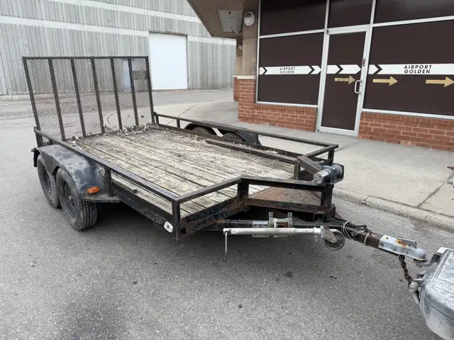 12 x 6.5 feet wide LANDSCAPE TRAILER Only $2k now! in Tool Storage & Benches in Oakville / Halton Region - Image 7