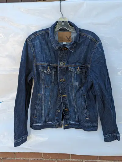 NEW American Eagle Jean Jacket Size M, View more