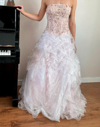 Pale pink formal/grad dress