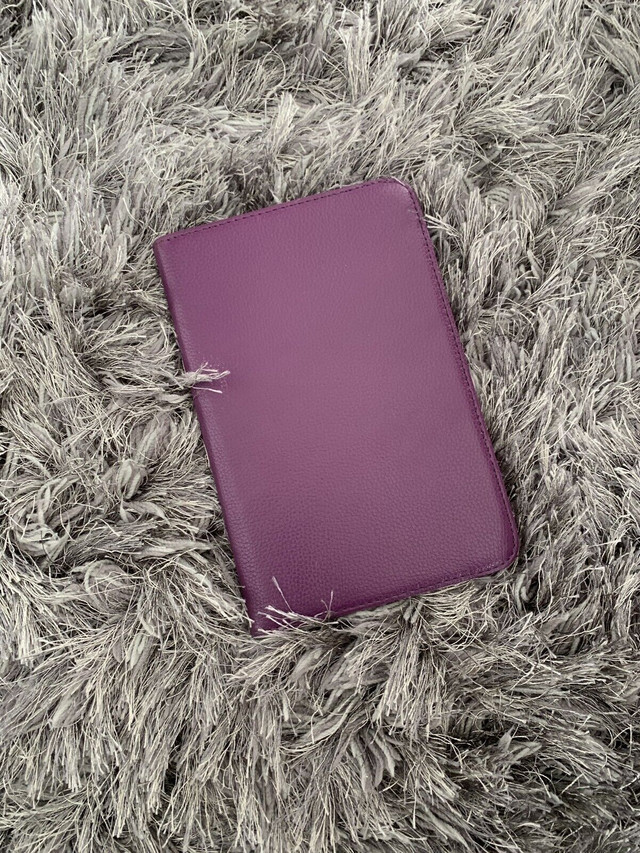 Purple & Brown Samsung  tablet/ IPad leather case (2 colours) in General Electronics in Mississauga / Peel Region - Image 4