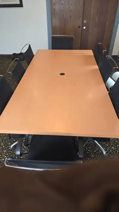 8 Seater Boardroom Table, View more