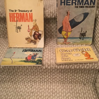 Herman and Garfield books