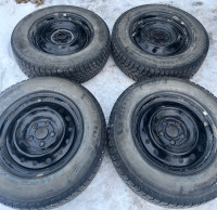215/70r16 Michelin Winter tires + rims for Rogue/CRV/RAV4
