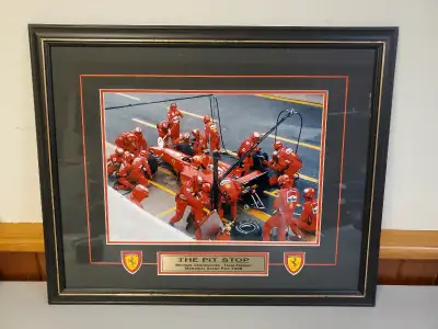 The Pit Stop Michael Schumacher Team Ferrari Montreal Grand Prix, View more