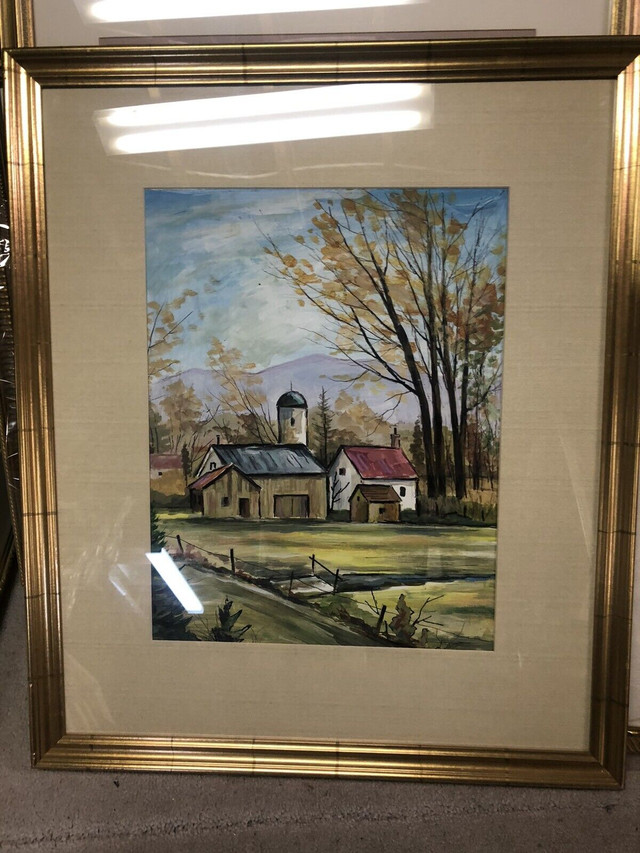 Collection of Louis Dobry Hungarian Artist Paintings in Arts & Collectibles in Markham / York Region - Image 3