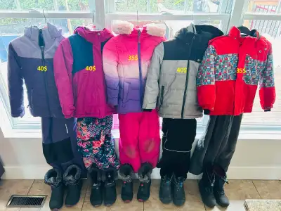 Kids Youth SNOWSUIT LOT HABITS DE NEIGE pour enfants, View more