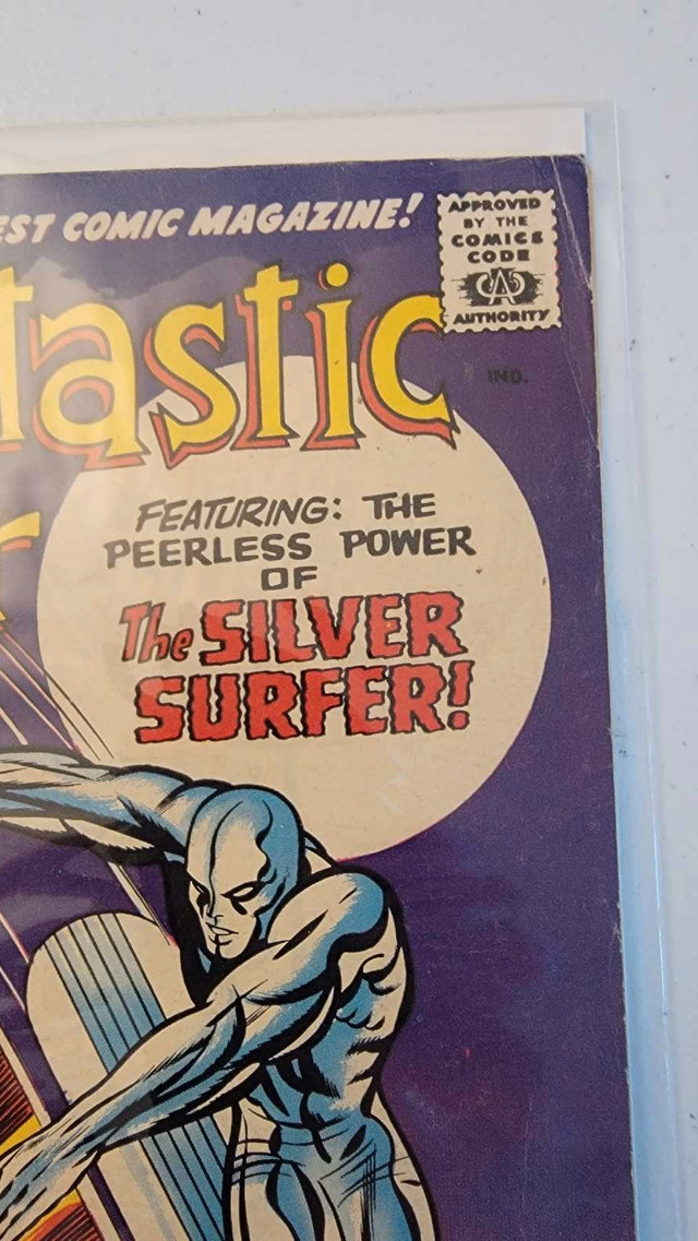 Fantastic Four 55 -4th Appearance of the Silver surfer in Comics & Graphic Novels in Ottawa - Image 4