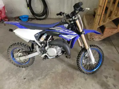 Comes with ownership. Under 50 hrs. Bought with 40hrs son barely rode it. Asking $2500 firm. Located...