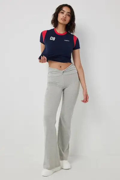 Grey Flared Leggings, View more