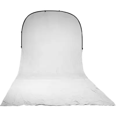 Impact Super Collapsible Background (White, 8 x 16'), View more