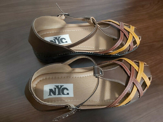 NYC Stacey Women's Enclosed Sandal Shoes - Size 9 - New in Box in Women's - Shoes in City of Toronto - Image 3