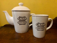 Vintage Tim Horton's Tea Pot & Mug