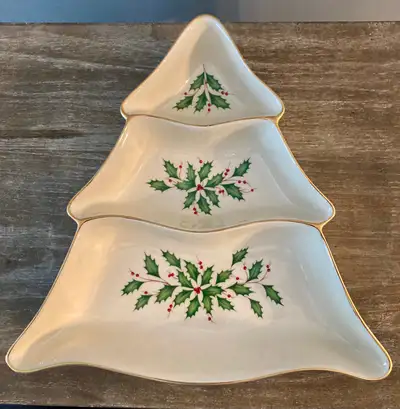 Lenox Christmas Divided Serving Dish, View more