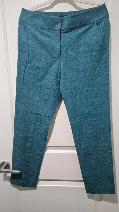Ann Taylor LOFT Size 6 Marisa Ankle Pants Teal colour, View more
