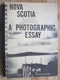 Nova Scotia A Photographic Essay by Frederick Leidemer – 1971