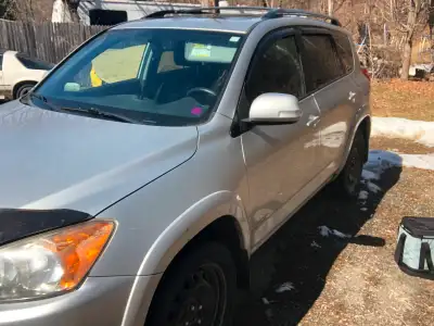 2009 AWD Toyota RAV4. On the road. Includes trailer braking system and comes with summer and winter...