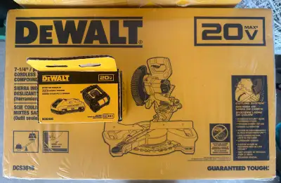 Dewalt 20v Max XR 7-1/4 Miter Saw Kit, View more
