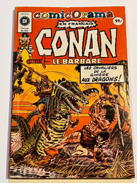 Recueil de 4 BD anciennes (1972): Conan le barbare