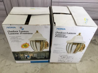 2 Noma Outdoor Lanterns $40 EACH