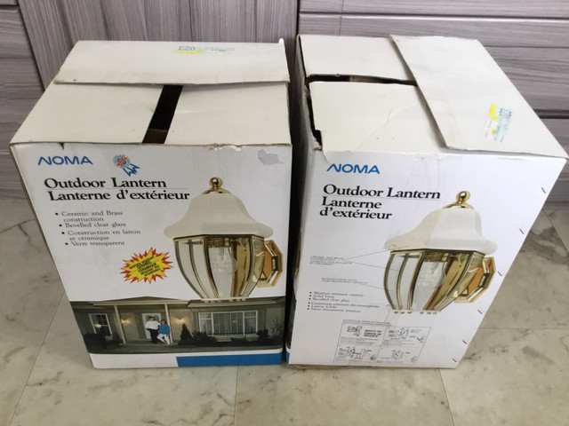 2 Noma Outdoor Lanterns $40 EACH in Other in Trenton