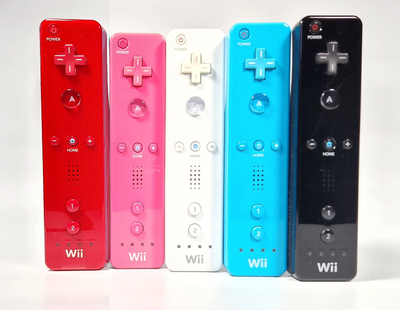 $30 Each - Black Red Pink Blue White $25 Regular Wii Mote Remote Controller, Works with Original Wii...