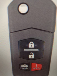 Mazda Flip Keys. Cut and Programming Available. New.