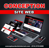 Conception de site web, 499 $, Website Design, Graphiste