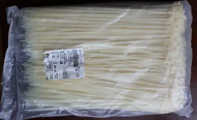 NEW - 500 Pk. 14½” Zip Ties, View more