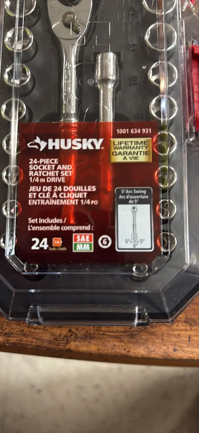 Husky Socket and Ratchet Set brand new in Hand Tools in London - Image 4