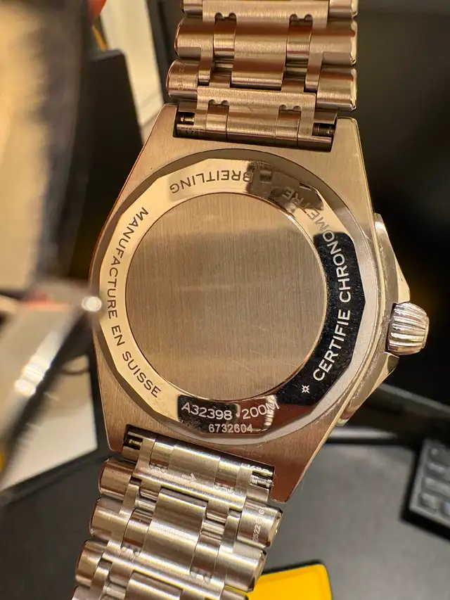 Breitling Chronomat 40 Brown Face with Stainless Steel A3239810162863734697731124
