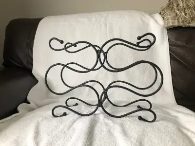 Black Metal Bottle Rack, Never Used (Brampton), View more