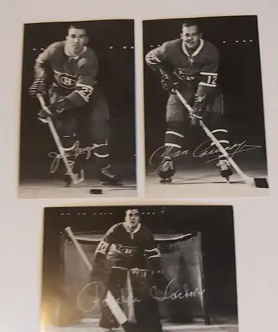 1968-69 Montreal Canadiens Team Issue Postcards Vachon Cournoyer, View more