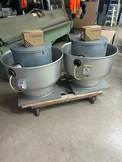 Selling 2 exhaust fans each in excellent condition. Each individual fan can be used on up to 8’ of r...