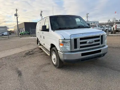 2010 E250 Cargo van for sale. Good for a work vehicle or hauling things around. Comes with storage r...