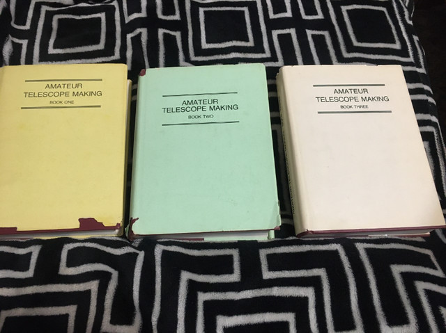 Amateur Telescope Making  (Ingalls 1978) - Books 1, 2, 3 dans Essais et biographies  à Ville de Montréal