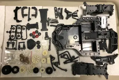 Tamiya TA03 Parts Lot HPI Traxxas Kyosho Losi Arrma Vaterra RPM, View more
