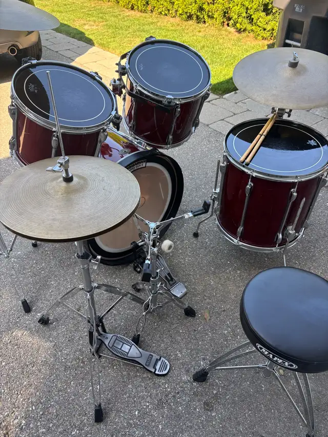 TAMA ROCKSTAR- drum set in Drums & Percussion in City of Toronto - Image 4