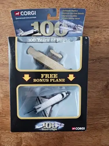 Corgi Showcase Collection 100 Yrs Of Flight Wright Flyer & Space, View more
