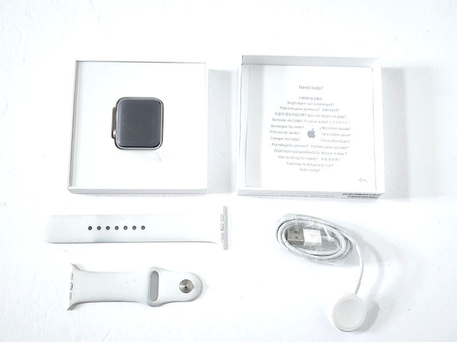 Apple iWatch Series 3 GPS 42mm Silver Aluminum  Brand New in box in Cell Phone Accessories in City of Toronto