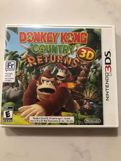 Donkey Kong Country Returns 3D CIB Nintendo 3DS, View more