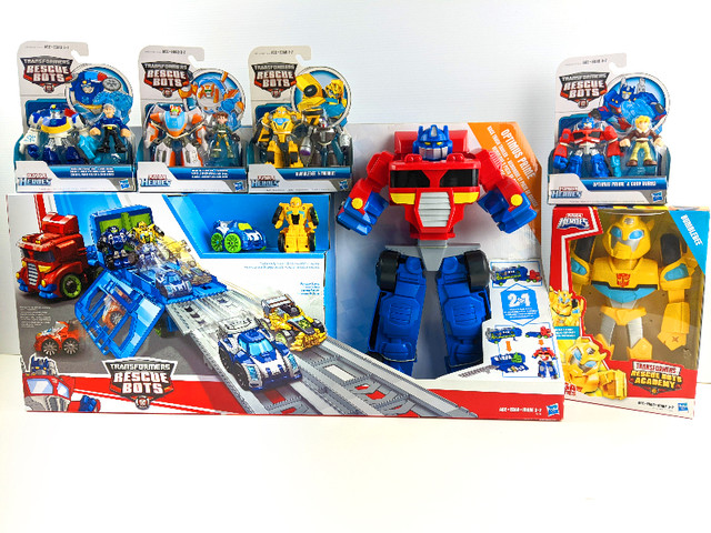 NEW Transformers Toys– Optimus Prime/BumbleeBee/8 MiniBots $130 in Toys & Games in Calgary
