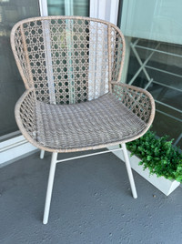 Article Wicker Outdoor Lounge Chair