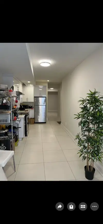 Description Near Dundas /bathurst basement one bed room for rent with private bathroom share kitchen...