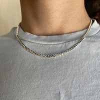 Curb Chain - Sterling Silver 20"