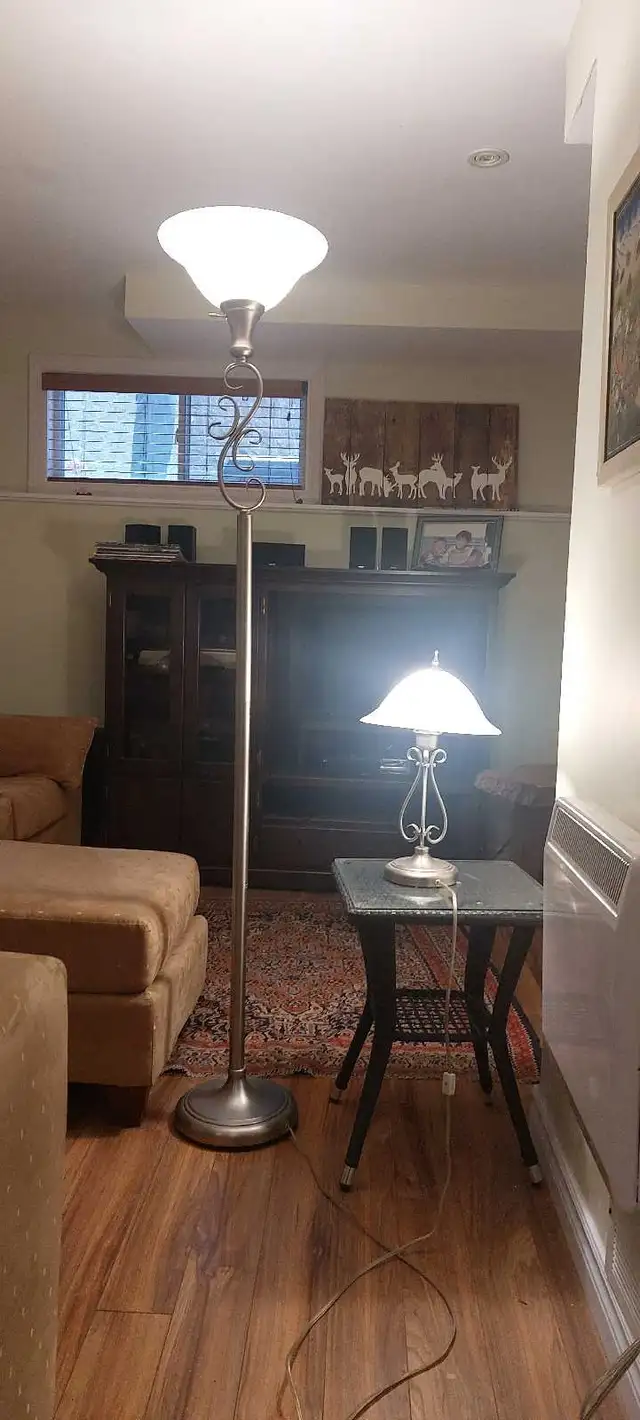 Floor Lamp with matching Table Lamp in Indoor Lighting & Fans in Ottawa - Image 3