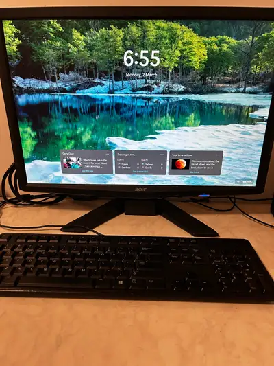 Acer Monitor and keyboard , View more