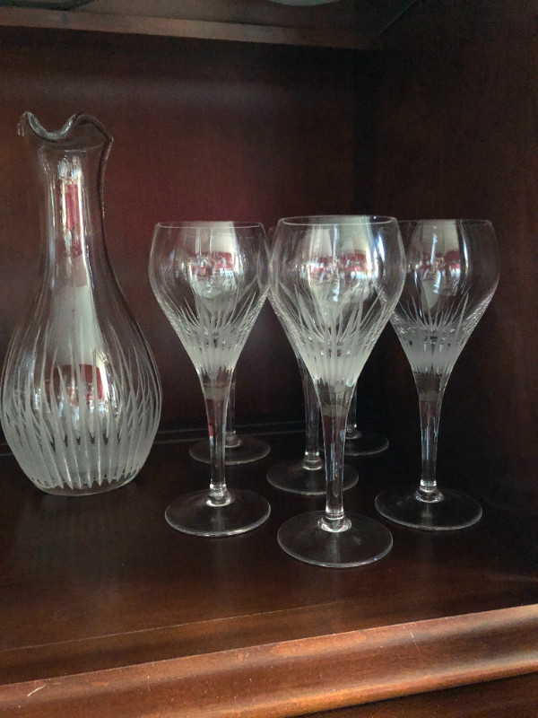 Belfor Wine Decanter with Six Glasses in Kitchen & Dining Wares in Hamilton