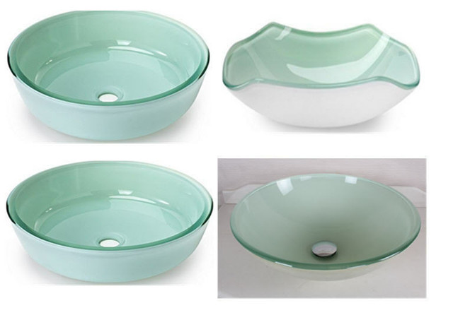 UNIC+ DVK All Bathroom Glass Sinks on sale up to 60% off in Cabinets & Countertops in Burnaby/New Westminster - Image 2