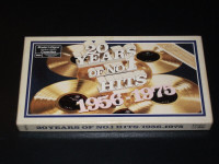 20 Years of No. 1 Hits 1956-1975 Coffret 3 cassettes audio