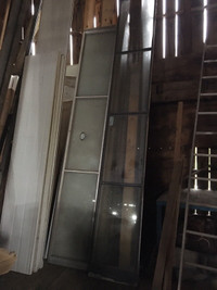 14 ft 2"  x 24" Steel Craft Aluminum Glass Garage Door Section
